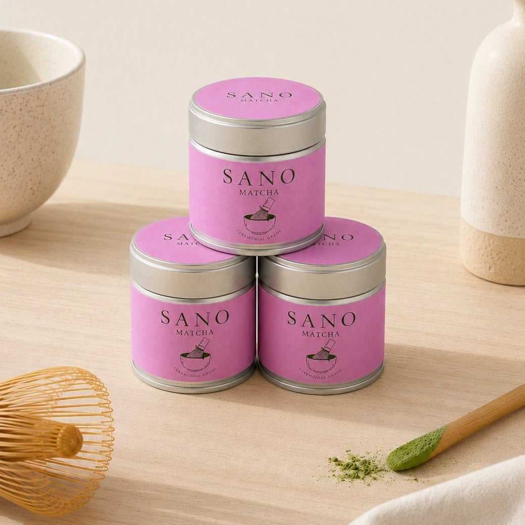 SANO MATCHA – CEREMONIAL GRADE – 3 bokser