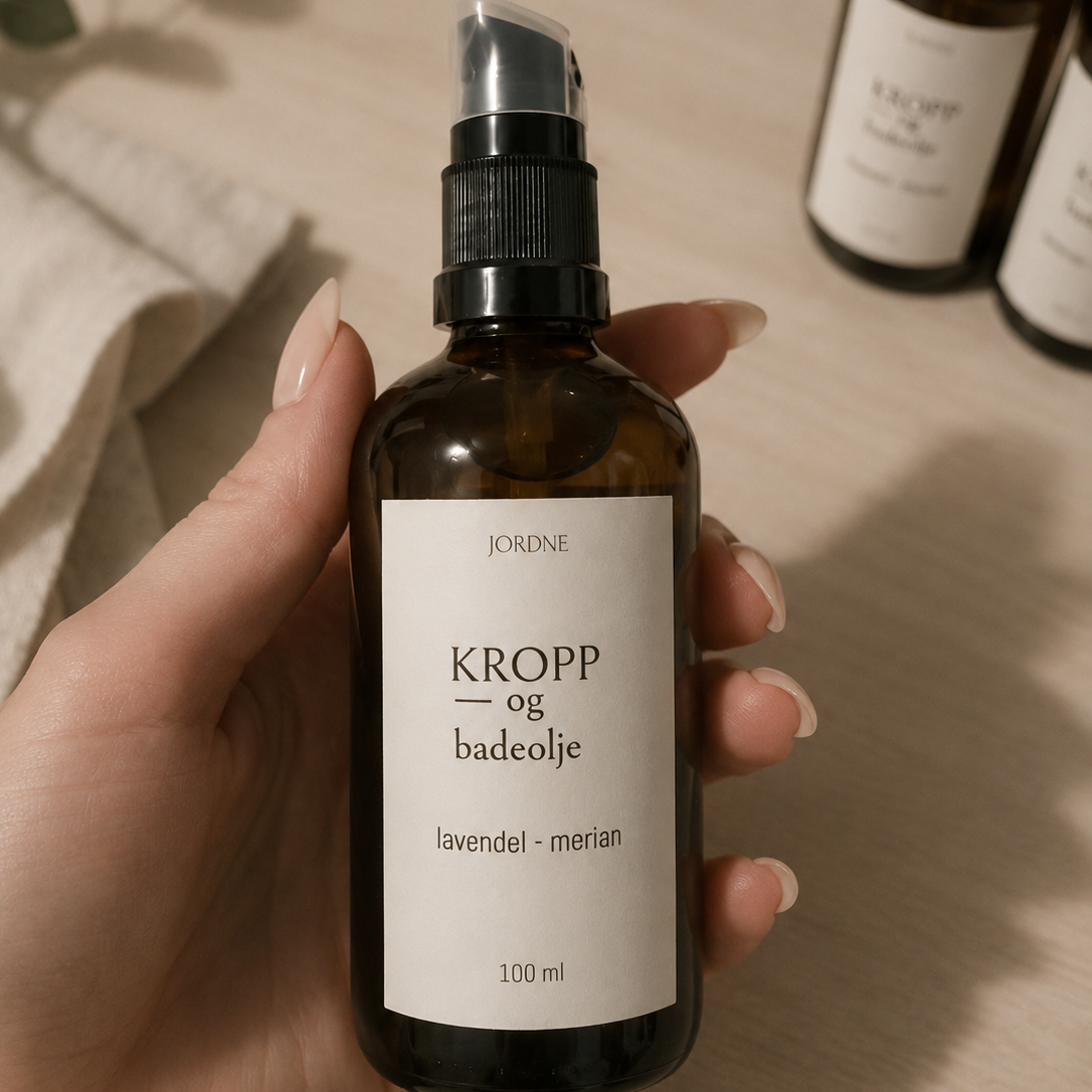BODY AND BATH OIL - LAVENDER AND MARJORAM