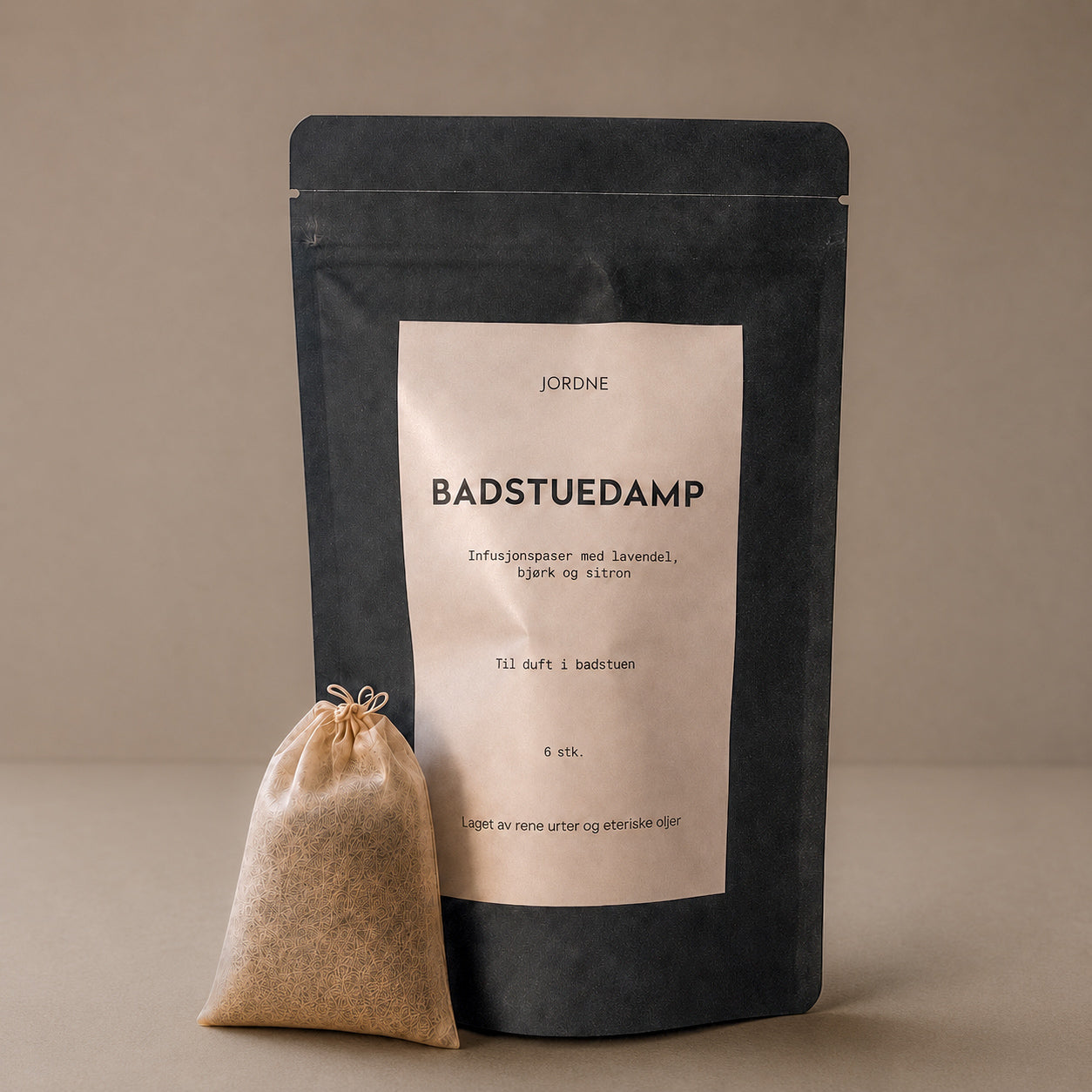 Badstuedamp – infusjonsposer med lavendel, bjørk og sitron