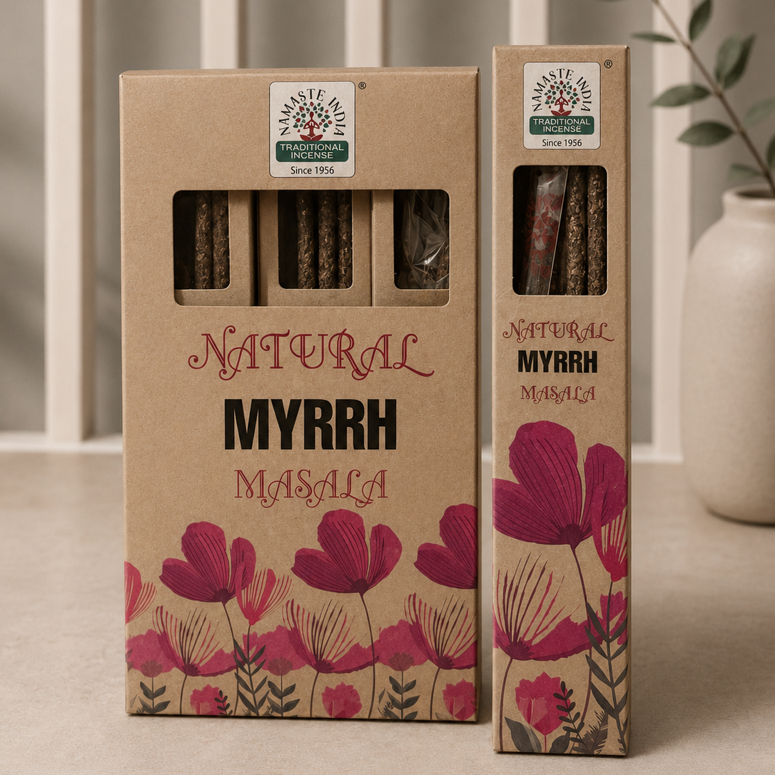 NATURAL MYRRH MASALA - INCENSE