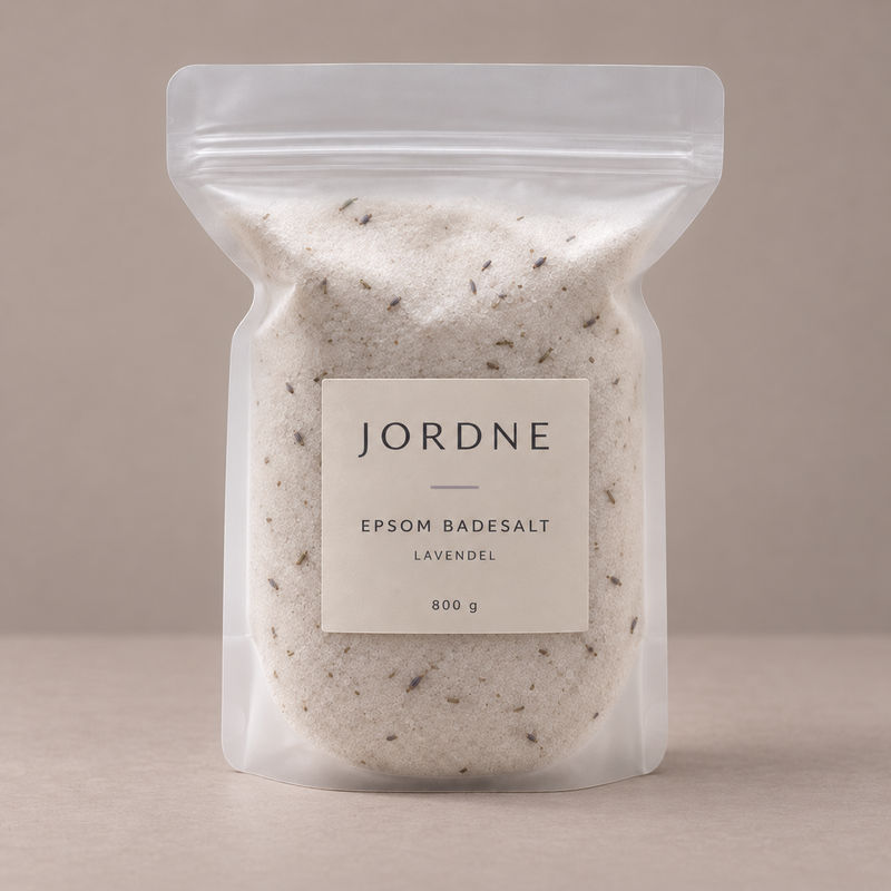 Epsom badesalt – lavendel 800 g