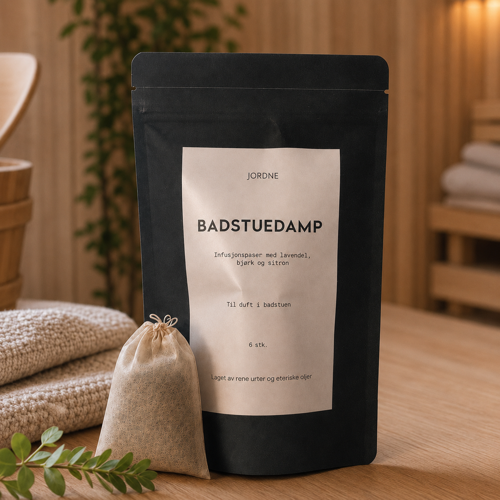 Saunagus – infusionsposer med lavendel, birk og citron