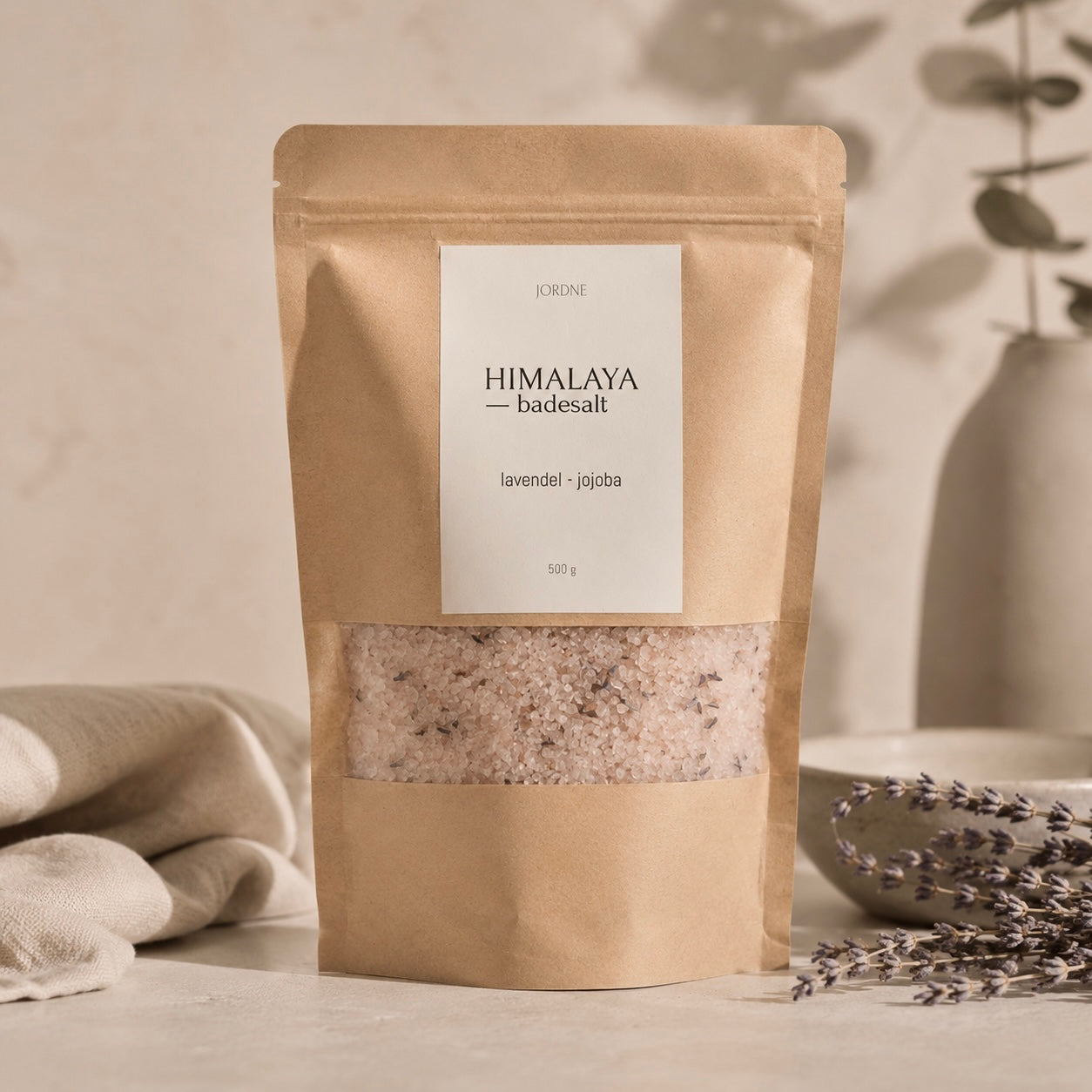 HIMALAYAN BATH SALTS - LAVENDER AND JOJOBA