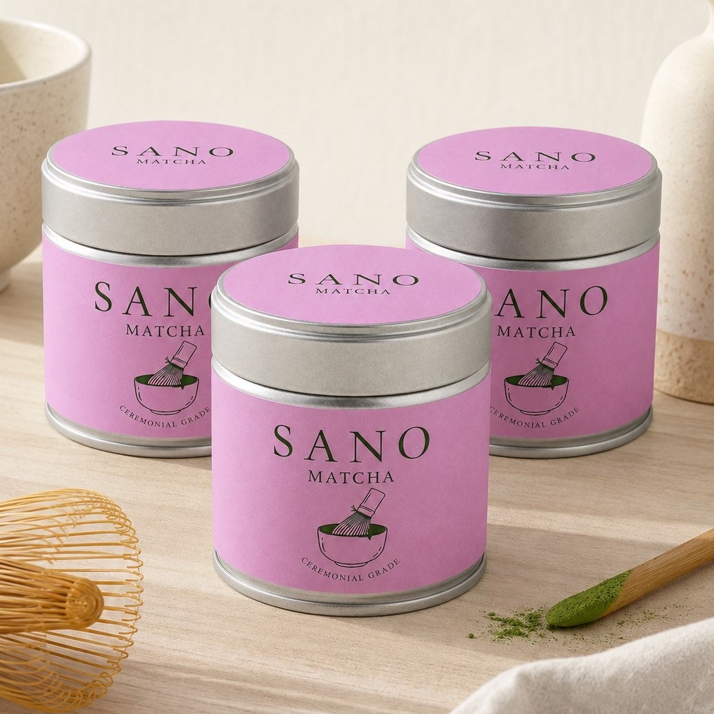 SANO MATCHA – CEREMONIAL GRADE – 3 bokser