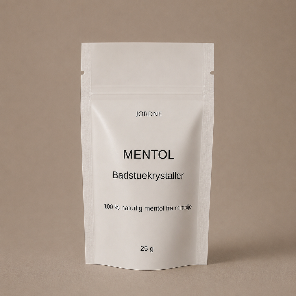 Menthol crystals for sauna