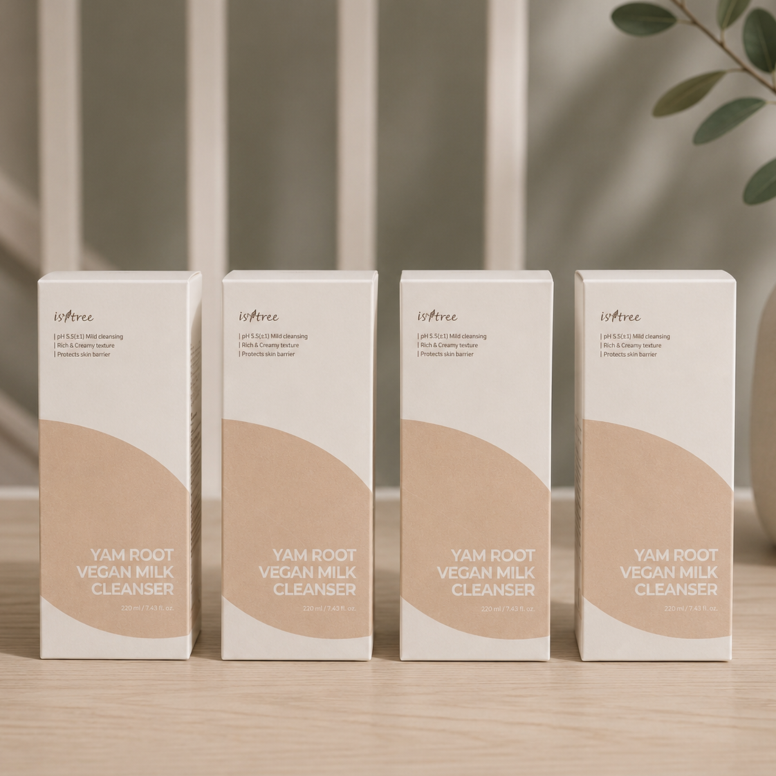 ISNTREE YAM ROOT VEGAN MILK CLEANSER