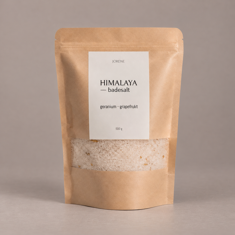 HIMALAYA BADESALT - GERANIUM OG GRAPEFRUKT 500 G