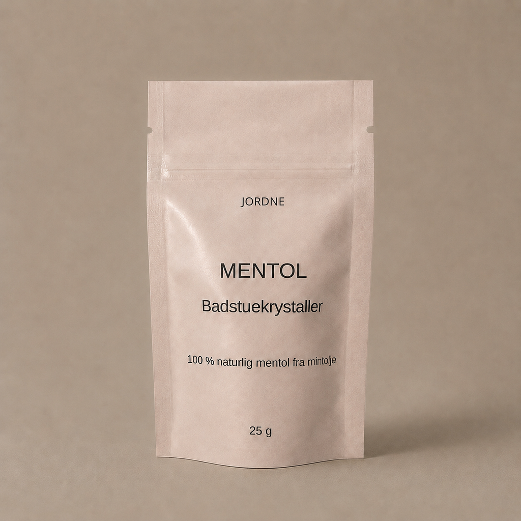 Menthol crystals for sauna